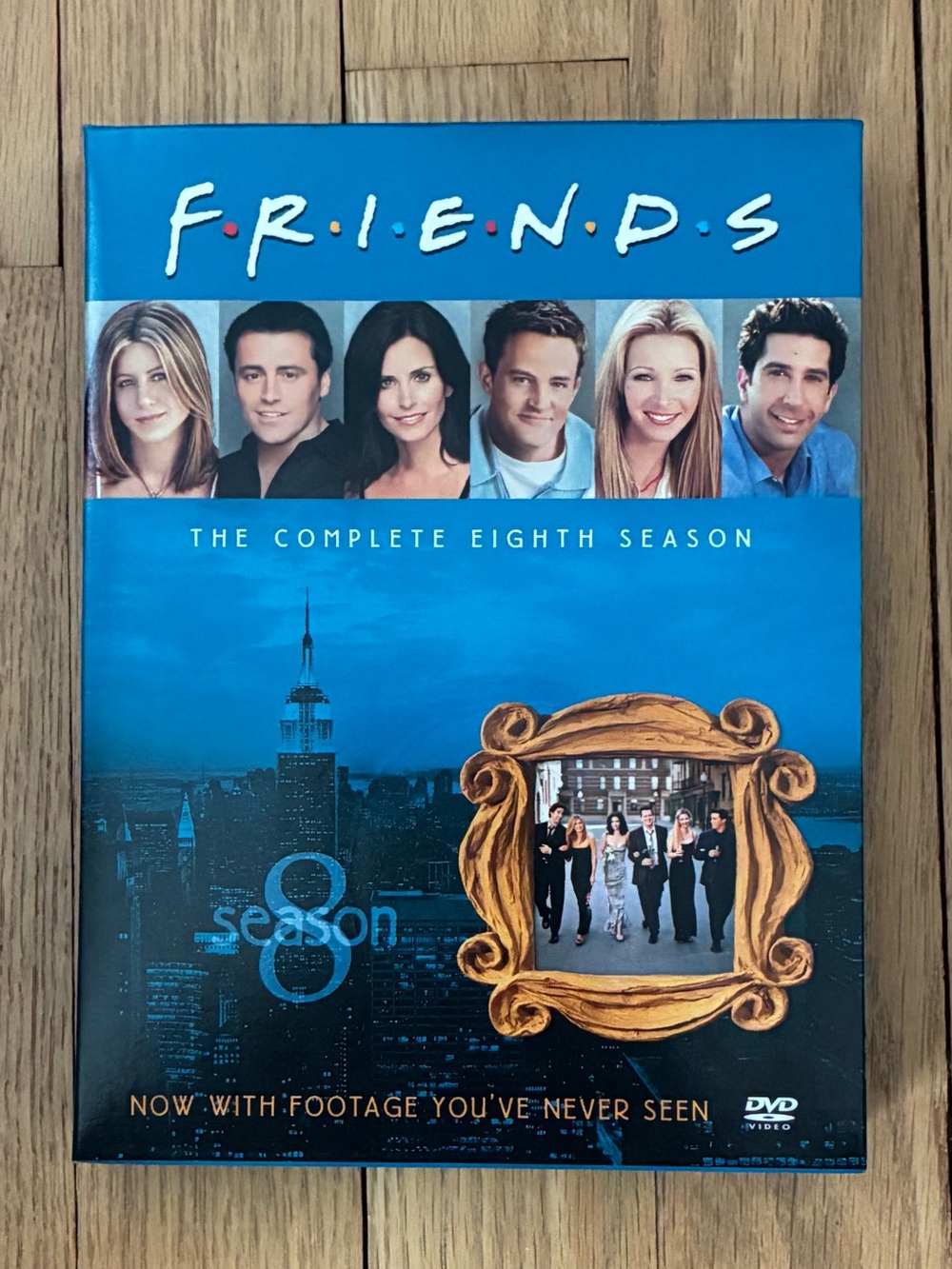 Friends Season 8 THE COMPLETE EIGHTH SEASON, Boxed Set, DVD Video, #24274